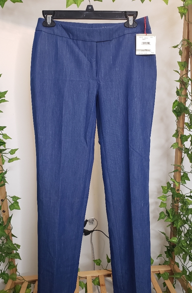 Anne Klein Women's Seersucker Slim Pant